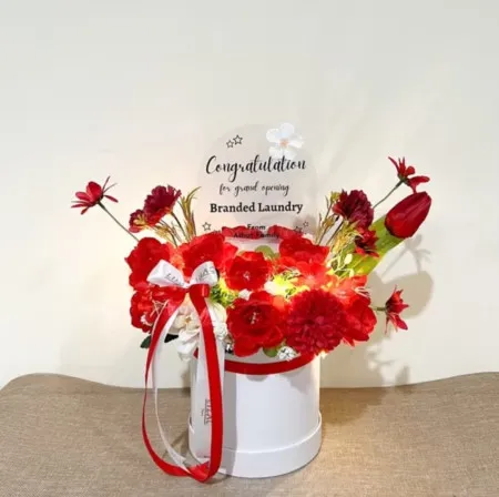 Bloom Box Akrilik Ucapan Grand Opening Pantai Indah Kapuk